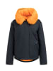 myMo Winterjacke in Marine Orange