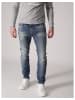 miracle of denim Tapered-fit-Jeans Alex in Malavi Blue