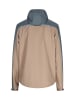hoona Jacke in Beige Türkis Grau