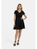 usha BLACK LABEL Damen Midikleid in Schwarz
