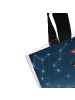 Mr. & Mrs. Panda Tote Bag Stier Astrologie Design ohne Spruch in Weiß