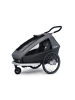 Croozer CROOZER Kid Keeke 1 3in1 Kinderfahrradanhänger  - Farbe: Mountain Gray