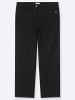 sheego Hose lang in schwarz