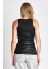 ZHRILL Tank Tops ZHARIA METALLIC BLACK in BLACK