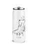 Mr. & Mrs. Panda Trinkflasche Garnele Franzose ohne Spruch in Weiß
