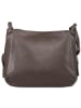 Florence Leder Umhängetasche Florence Tasche dunkelbraun ca. 35cm