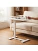 relaxdays Stehpult in Weiß - (B)60 x (H)100,5 x (T)40 cm