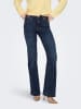 ONLY Flared fit jeans in Dark Blue Denim