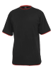 Urban Classics Urban Classics Herren Contrast Tall Tee in blk/red