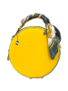 Florence Florence Schultertasche Leder gelb ca. 18cm