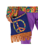tectake Oberteil und Hose aus Elastik-Jersey, bunt