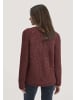 Hessnatur Strick Pullover in dunkelrot