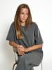 DESIRES Bluse in Dark Grey Print