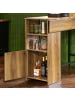 SoBuy Frühstückstheke in Eichenholzbraun - (W) 63 x (H) 95 x (L) 120 cm