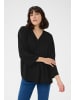 Kaffe Langarm-Bluse KAariel in Black Deep