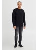 BLEND Strickpullover Pullover 20715005  Pullover mit Strukturstrick in Schwarz