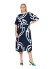Ulla Popken Kleid in marine