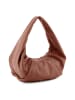 Les Visionnaires Greta Schultertasche Leder 37 cm in Chestnut