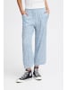 ICHI Stoffhose IHMARRAKECH AOP PA5 20120872 sommerliche Hose mit Print in Blau