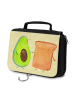 Mr. & Mrs. Panda Kulturtasche Avocado Toast ohne Spruch in Gelb Pastell