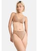 Sloggi Tai Slip 24/7 Cotton Lace in Beige / schwarz