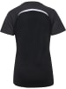 Hummel T-Shirt Hmllead Damen in BLACK/ASPHALT