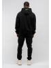 Tom Barron Trainingsanzug Lässiger Oversize-Fleece-Trainingsanzug in BLACK