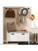 SoBuy Schuhbank in Mattweiß - (W) 30 x (H) 50 x (L) 91 cm