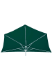 MCW Sonnenschirm halbrund Lorca, 270cm grün mit Ständer