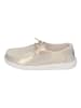 Hey Dude Sneaker Low WENDY METALLIC SHINE in goldfarben