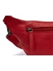 The Chesterfield Brand C23.1022 Severo Waist Bag Washed Waxed Leder in red