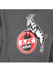 Fußballverein 1. FC Köln Kinder Hoodie "Kids Hoodie Basic Anthra" in Grau