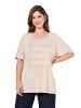 Ulla Popken Shirt in dunkles kitt