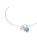 S. Oliver Jewel Armband Silber 925, gelbvergoldet in Blau