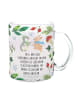 Mr. & Mrs. Panda Tasse Pinguin Hase Schneeballschlacht mit Spruch in Transparent