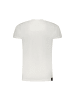 ESERCITO 1659 Weißes Baumwoll-T-Shirt
