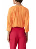 comma Langarmbluse für Damen in orange