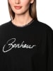 MARC CAIN SPORTS  2-in-1 T-Shirt im Layer-Look mit Mesh in Black New