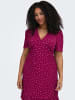 ONLY Carmakoma Kleid in Rio Red