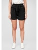 Cloud5ive Cloud5ive Cloud5ive Damen Shorts mit Deko-Bindegürtel u Elastikbund in black