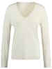 Gerry Weber Langarmpullover aus nachhaltigem Feinstrick in Beige