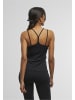 Urban Classics Jersey Top in black