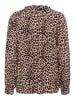 Cream Langarm-Bluse CRTiah Regular fit in Animal Neutral
