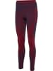 Hummel Hummel Leggings Hmlmt Aly Multisport Damen in INSIGNIA BLUE/CABERNET MELANGE