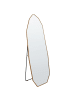 Beliani Standspiegel TARTAS in Gold - (W) 50 x (H) 165 x (L) 36 cm Vertikal
