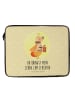 Mr. & Mrs. Panda Laptoptasche Glühwürmchen mit Spruch in Gelb Pastell