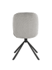 home24 Drehbarer Polsterstuhl Zankor 2er-Set in Grau