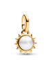 Pandora Anhänger Sonne mit Perle Goldfarben