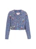 myMo Cardigan in blue multicolor