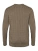 VINSON Pullover Grant in Brown Melange